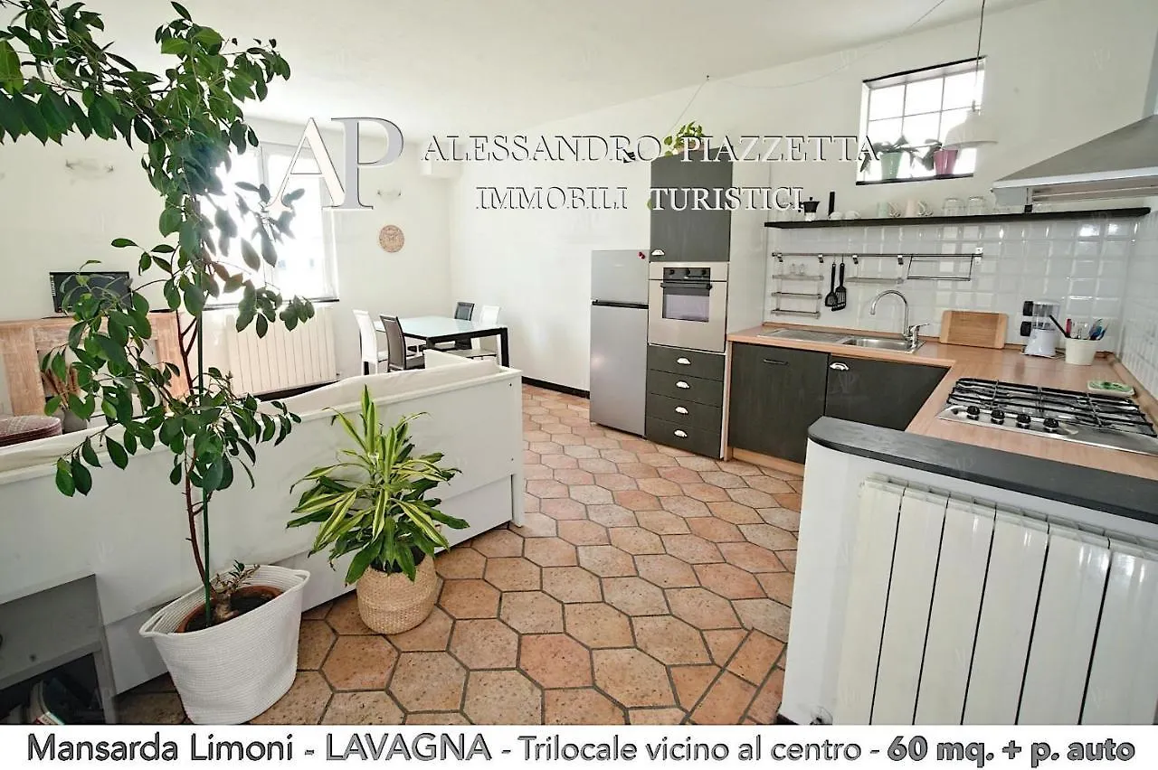 Ferienwohnung Mansarda Limoni Lavagna Italien